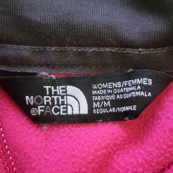The North Face Women’s Medium Pink Zip-Up Hoodie | Regular Fit Sweatshirt A15 - Picture 4 of 12